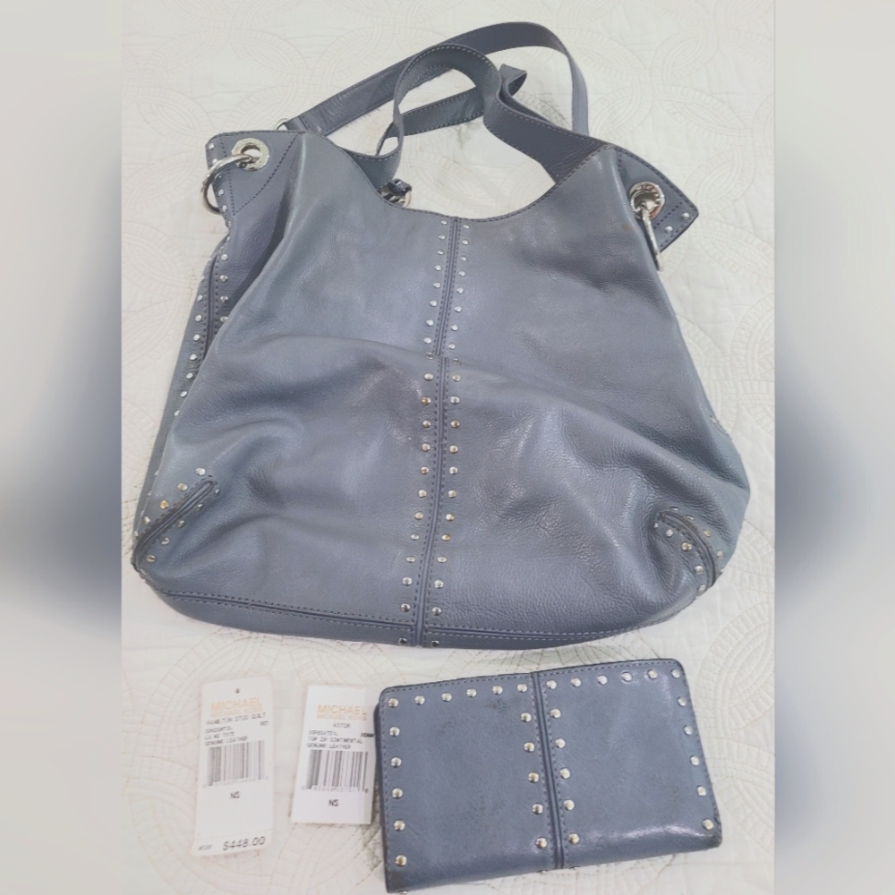 Michael Kora satchels and matching wallett